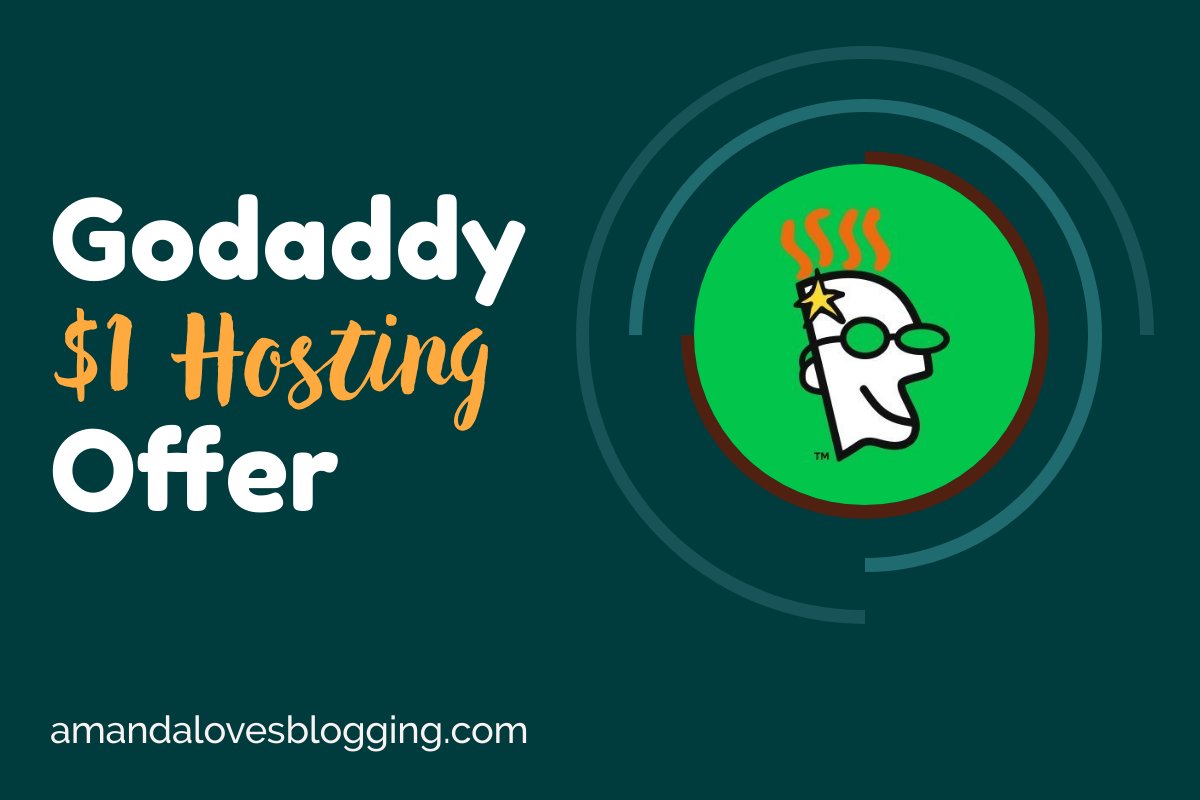 Godaddy $1 Hosting With Free Domain Name