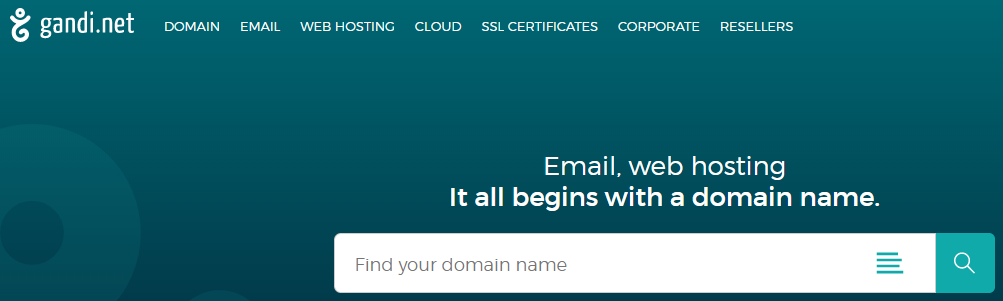 Gandi.net Domain Registrar